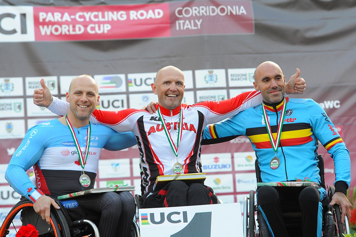 SILVER & BRONZE FOR CANADA ON DAY 1 OF PARA ROAD WORLD CUP #1
