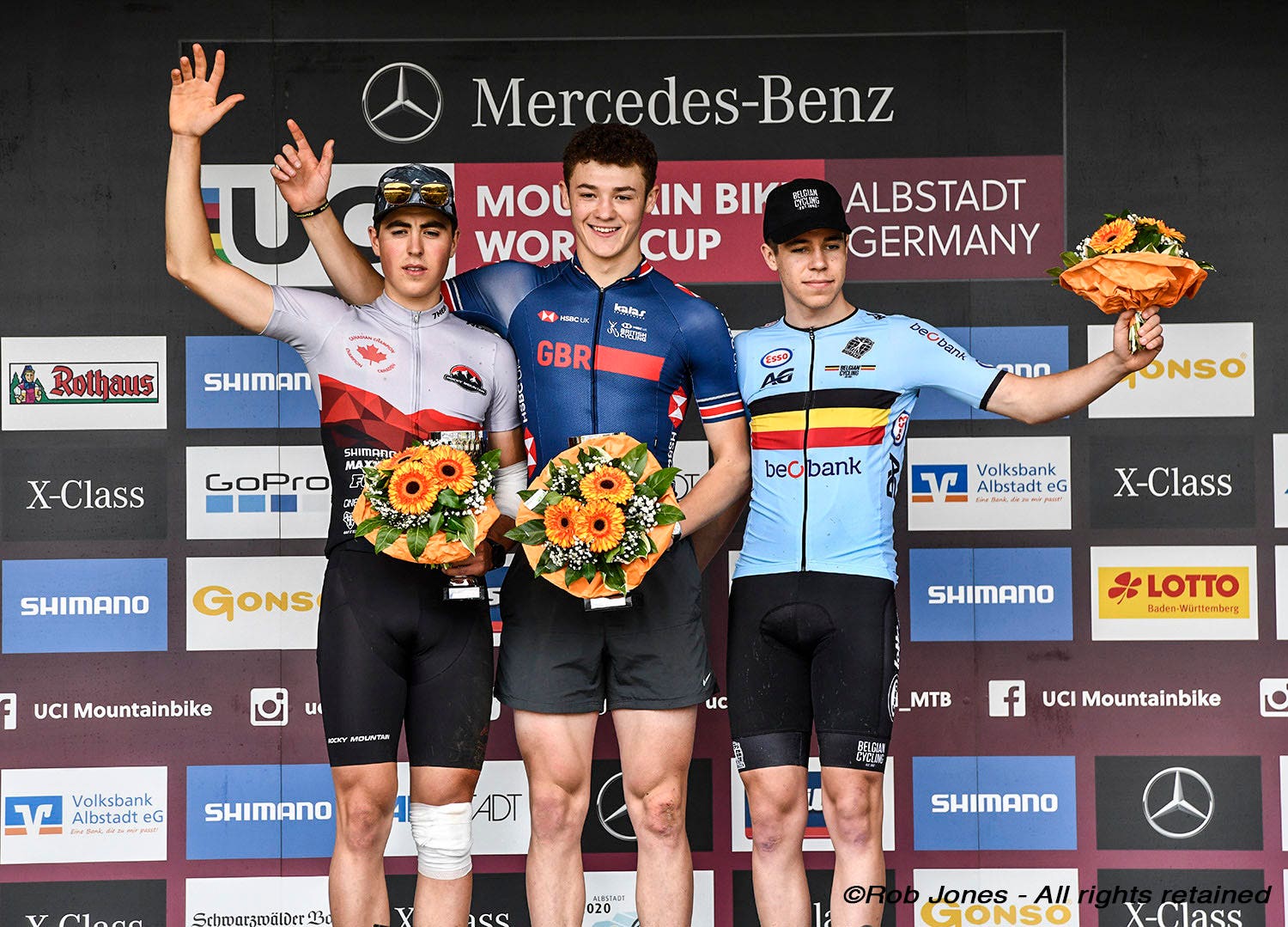 CARTER WOODS FINISHES SECOND AT UCI MTB JUNIOR SERIES