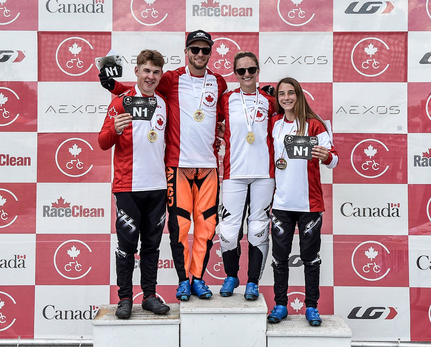 FOUR BMX NATIONAL TITLES AWARDED