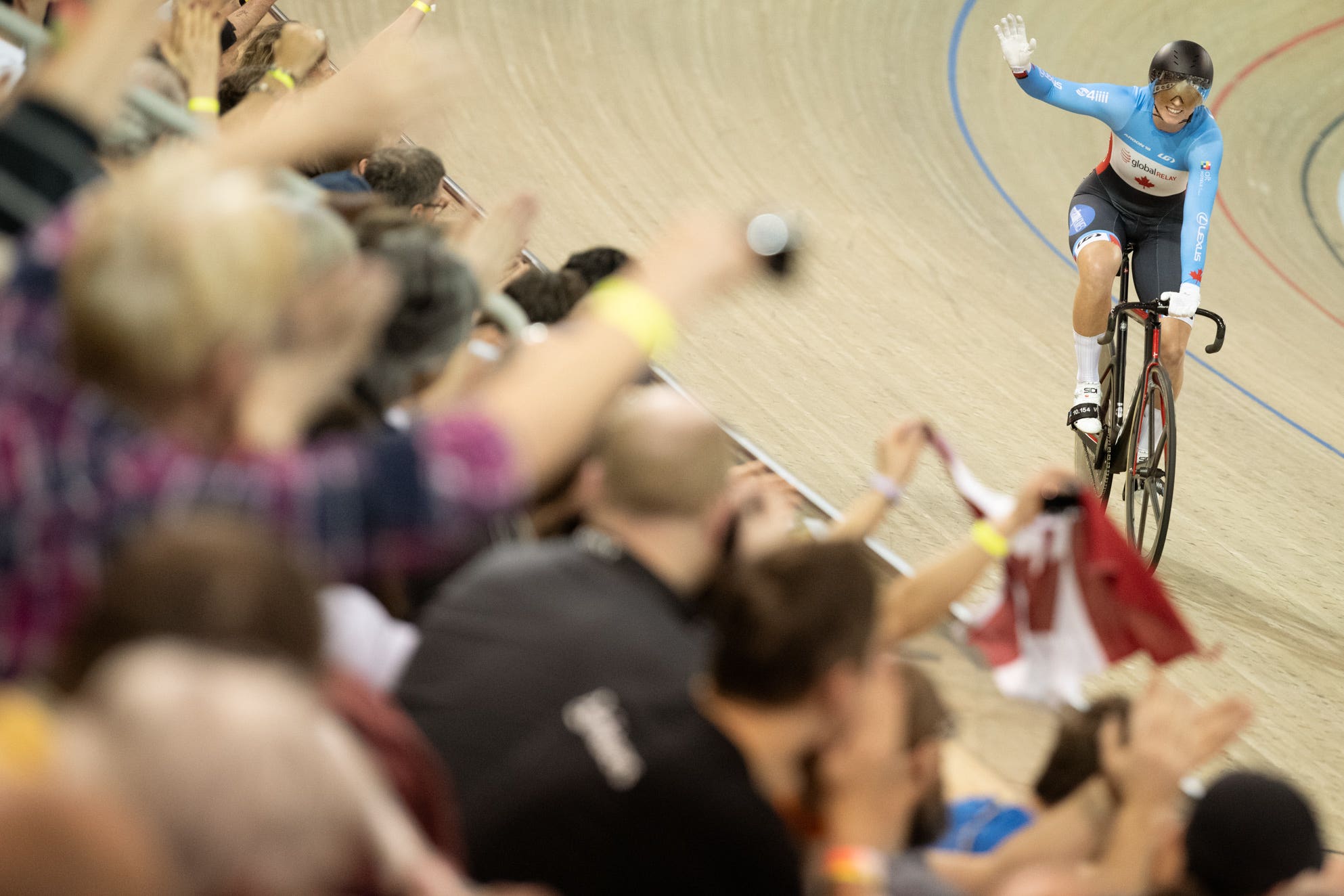 KELSEY MITCHELL WINS SECOND MEDAL AT THE MILTON TRACK WORLD CUP