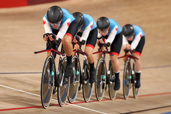 CANADA SETS TWO NEW NATIONAL RECORDS ON SECOND DAY OF TRACK CYCLING COMPETITIONS