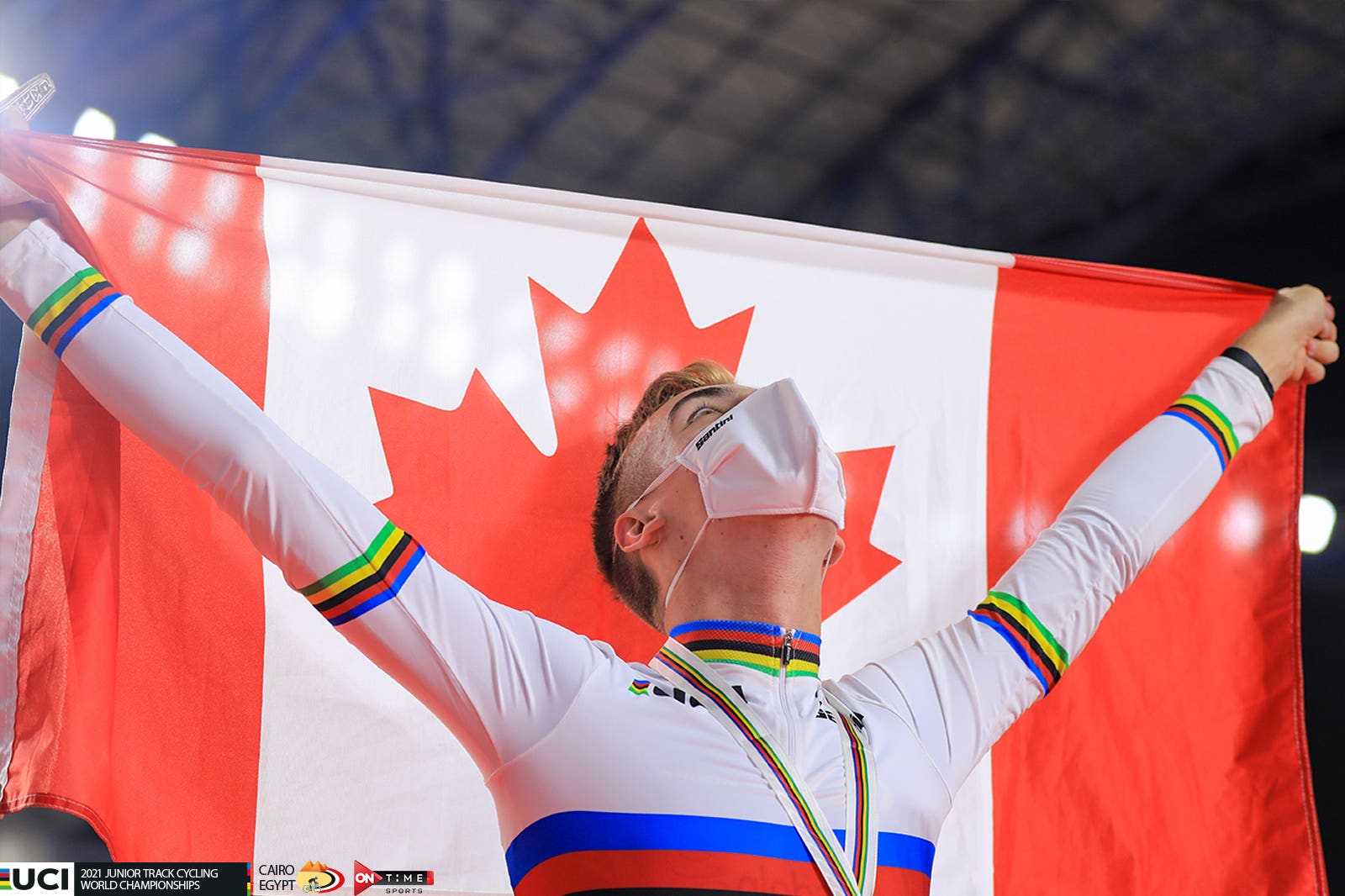 CARSON MATTERN WINS THE RAINBOW JERSEY AT THE JUNIOR TRACK WORLD CHAMPIONSHIPS
