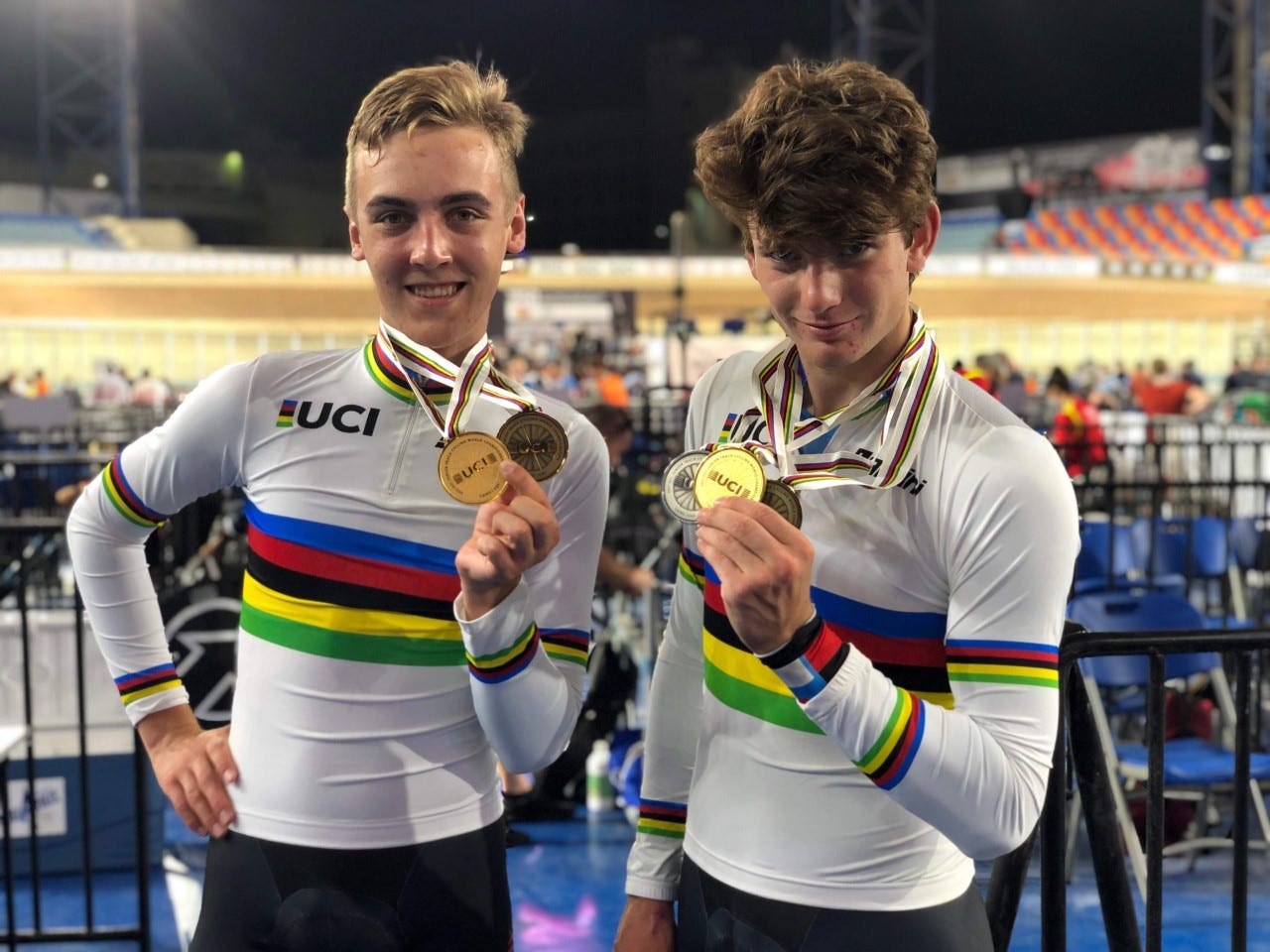 CANADIAN JUNIOR TRACK SQUAD WIN TWO WORLD TITLES AT JUNIOR TRACK WORLD CHAMPIONSHIPS