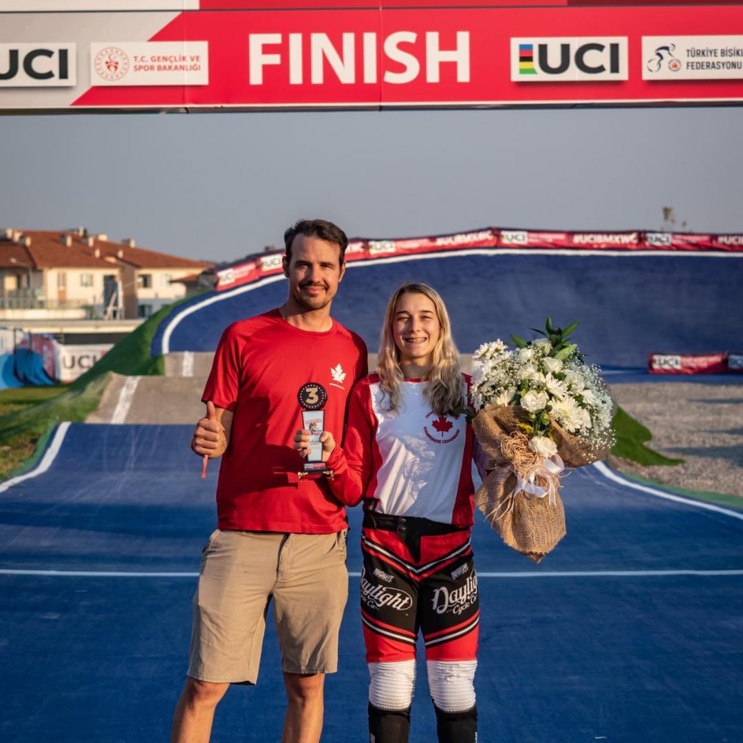MOLLY SIMPSON WINS FIRST BMX WORLD CUP MEDAL IN TURKEY