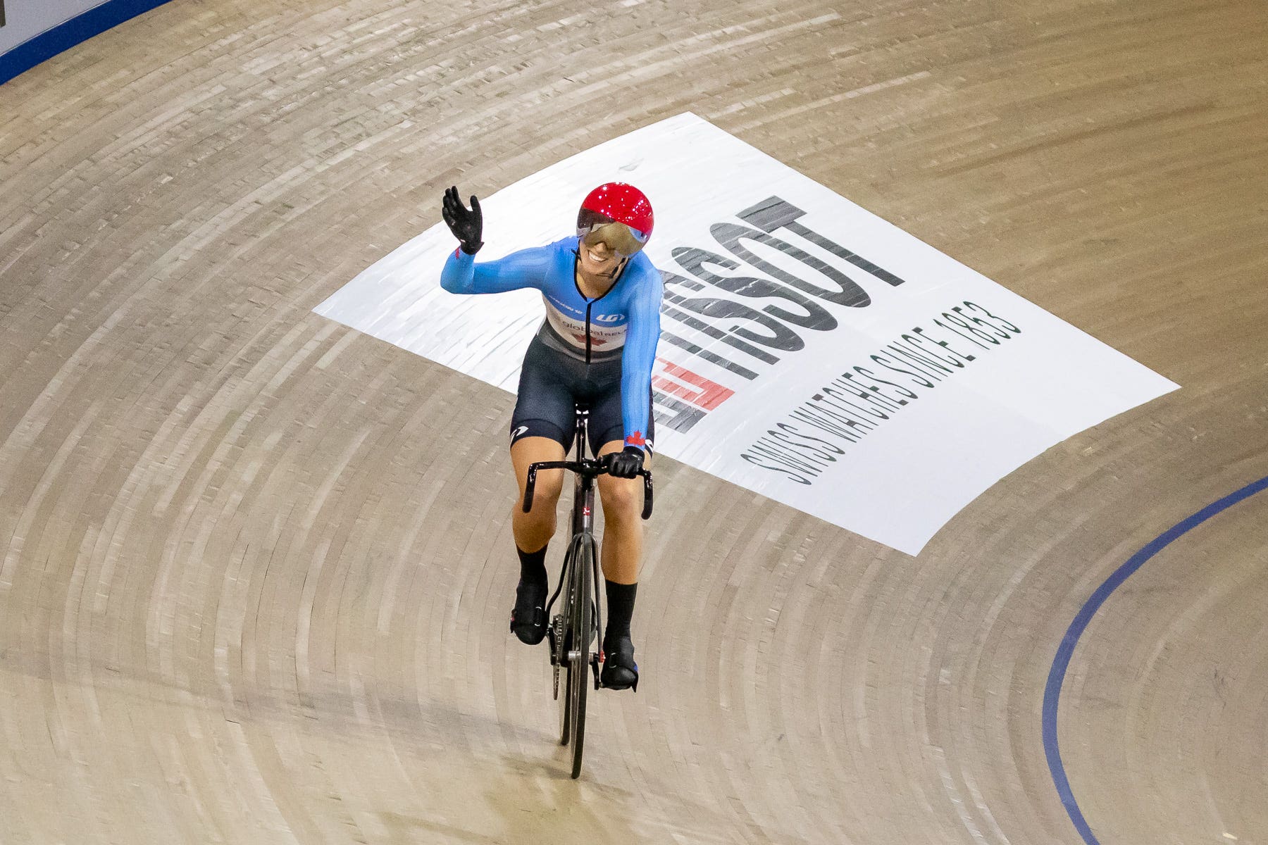 BACK-TO-BACK PODIUMS FOR KELSEY MITCHELL AT THE MILTON TRACK NATIONS CUP