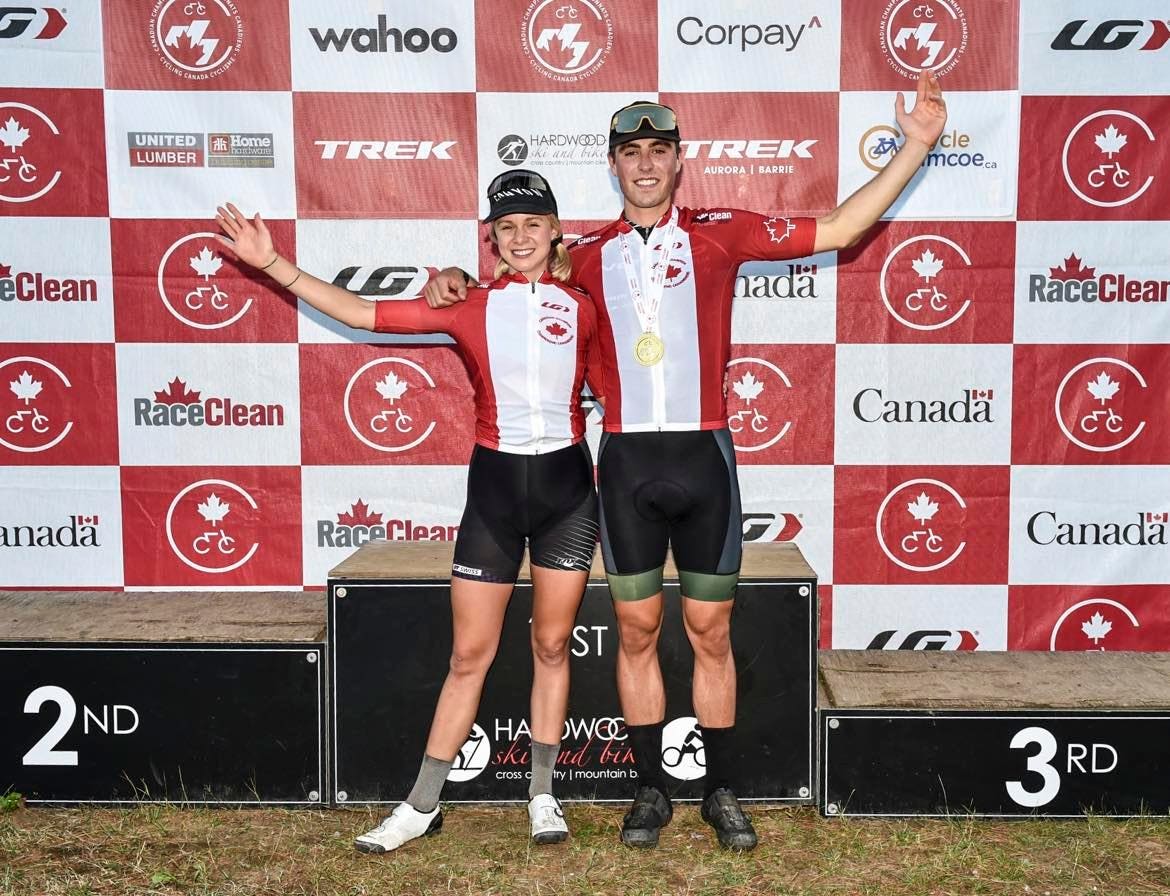 ARSENEAULT AND WOODS WIN FIRST TWO TITLES OF CANADIAN MOUNTAIN BIKE CHAMPIONSHIPS