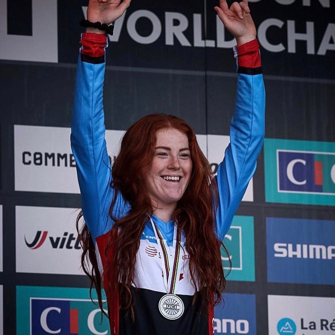 HEMSTREET WINS SOLE SILVER AT MOUNTAIN BIKE WORLD CHAMPIONSHIPS