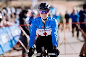 Athlete on a start line