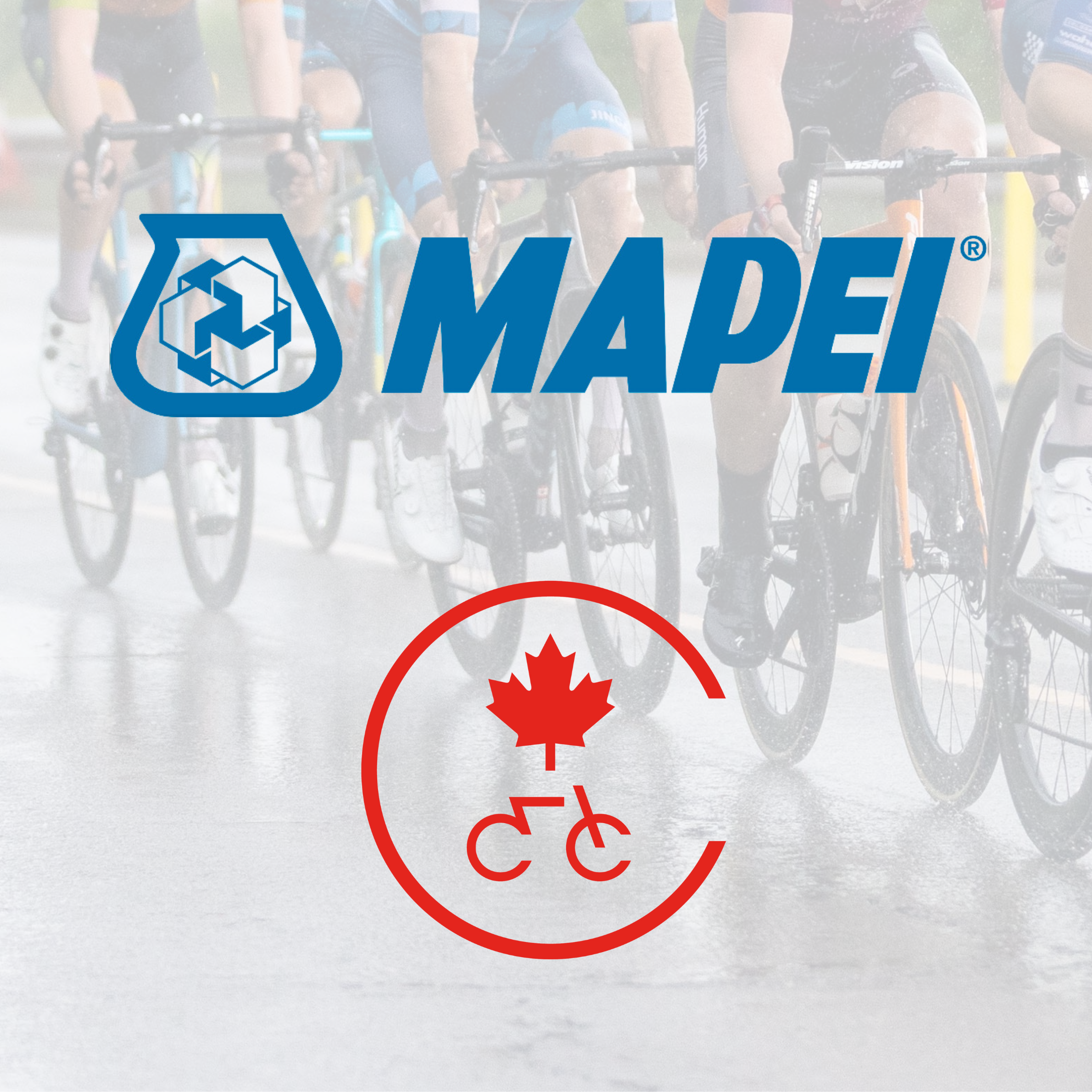 MAPEI CANADA SE JOINT À CYCLISME CANADA EN TANT QUE PARTENAIRE OFFICIEL