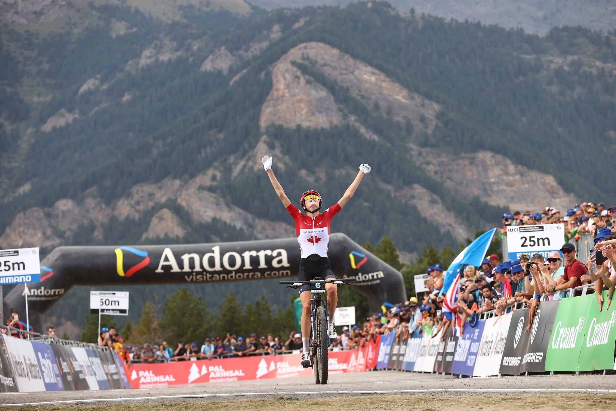 RECORD MEDAL HAUL FOR CANADA AT THE 2024 UCI MOUNTAIN BIKE WORLD CHAMPIONSHIPS
