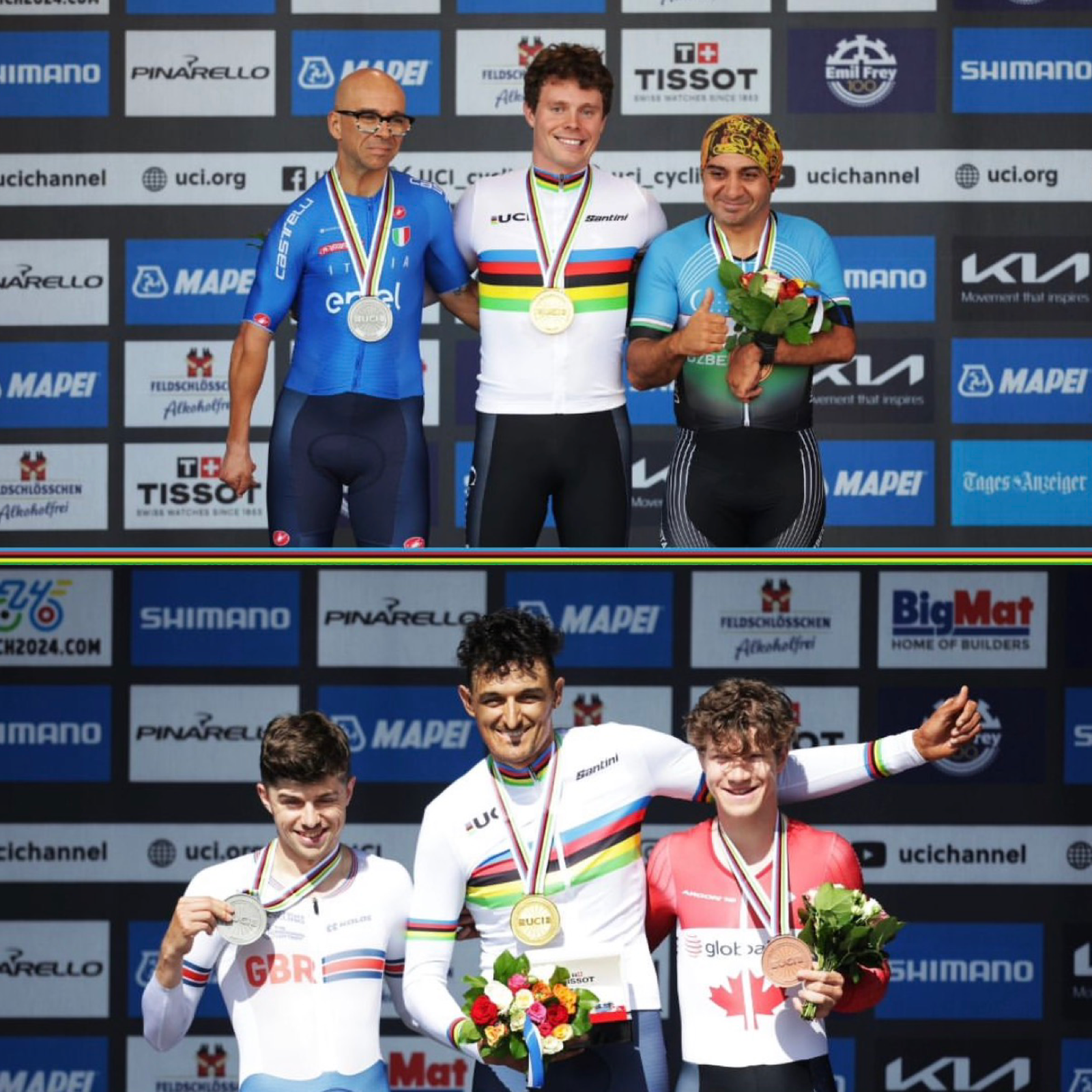 NATHAN CLEMENT DEFENDS HIS WORLD TITLE AT 2024 UCI ROAD WORLD CHAMPIONSHIPS