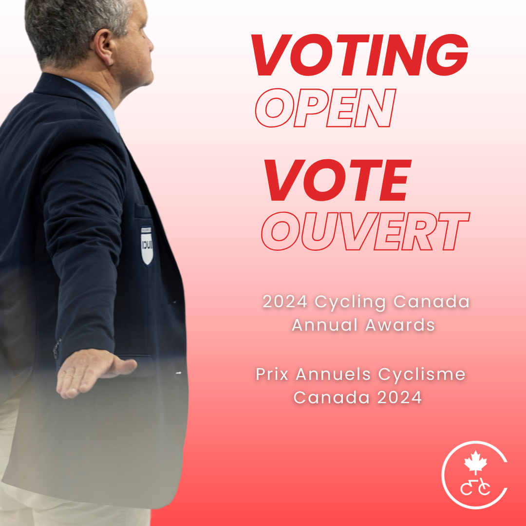 VOTING OPEN FOR 2024 CYCLING CANADA ANNUAL AWARDS 