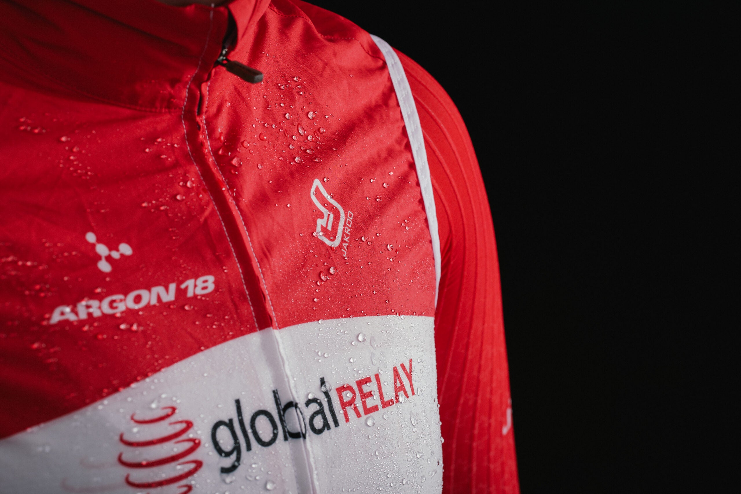 Partner logos on Cycling Canada Jersey