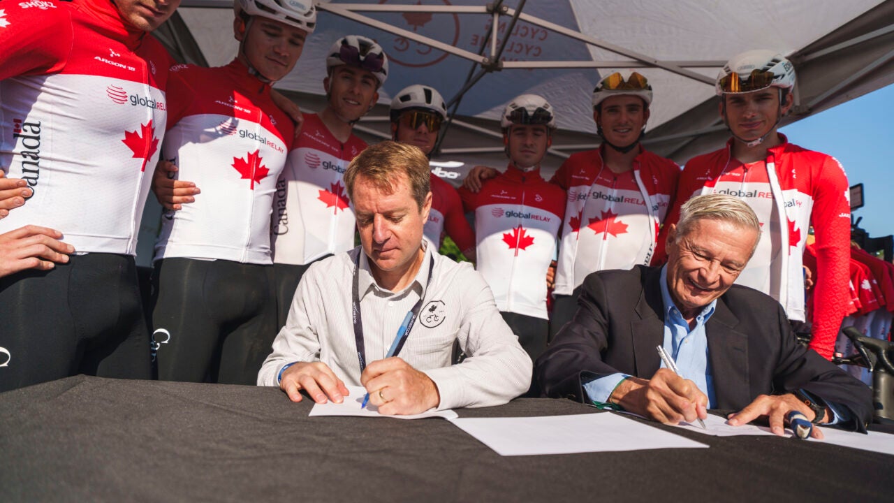CYCLING CANADA ANNOUNCES HISTORIC $200,000 DONATION FROM PHILANTHROPIST BILL BUCKLEY   