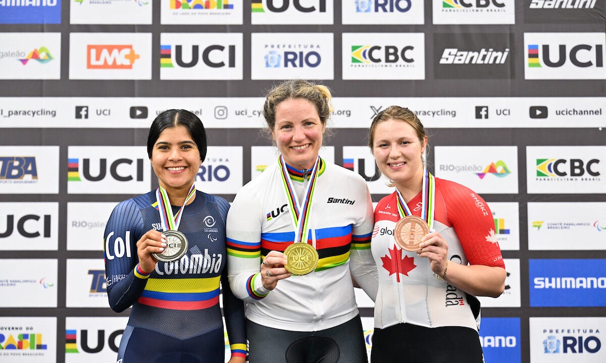 MEL PEMBLE CLAIMS BRONZE IN WC3 SCRATCH RACE AT PARA TRACK WORLD CHAMPIONSHIPS 