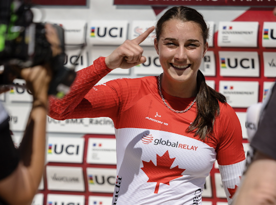 MOLLY SIMPSON STARTS BMX RACING WORLD CUP SEASON STRONG WITH GOLD FINISH