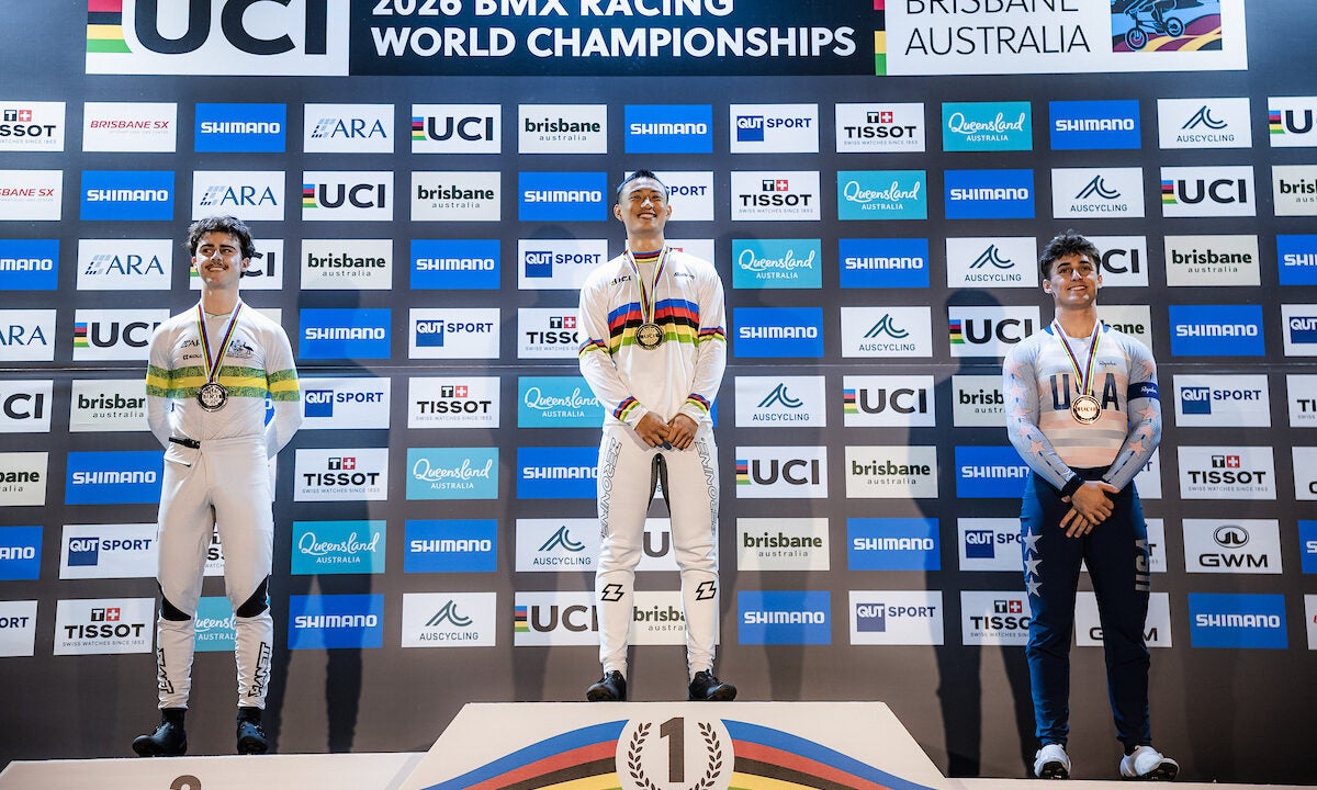 LUCAS ZHOU IS NEW JUNIOR MEN’S BMX RACING WORLD CHAMPION